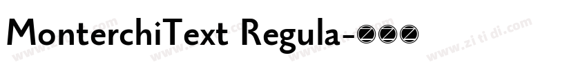 MonterchiText Regula字体转换